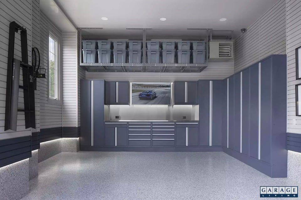 post-makeover garage