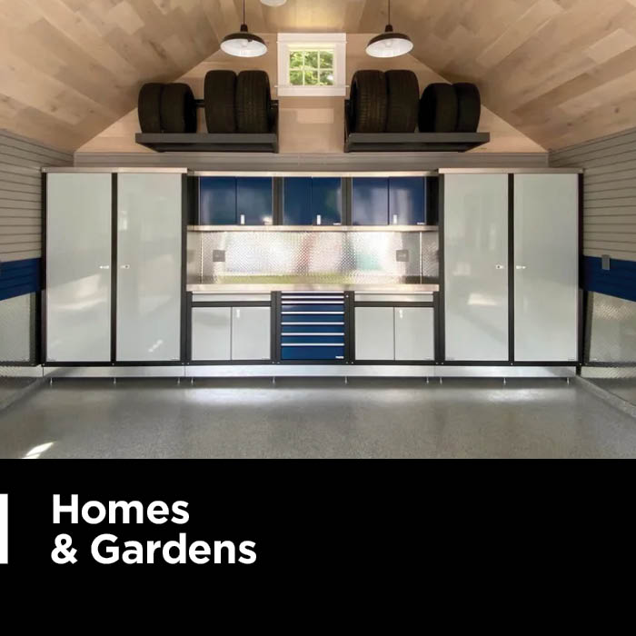 Garage Living - featured press Homes & Gardens