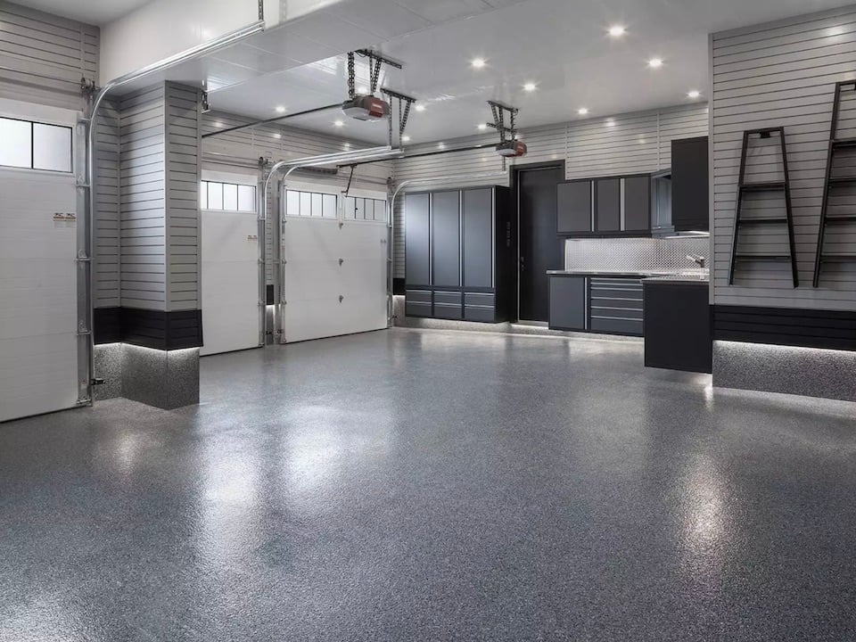 luxury garage interior