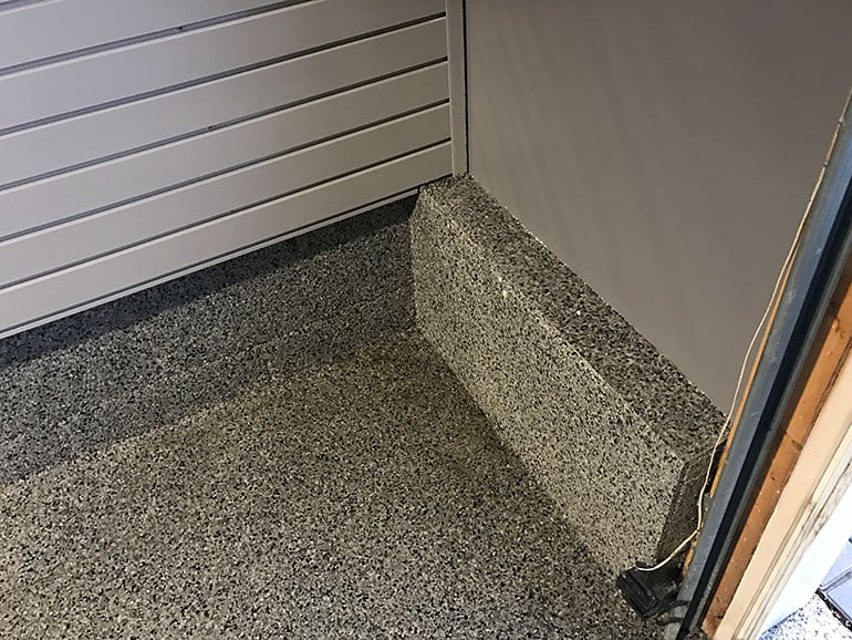 one car garage makeover corner after