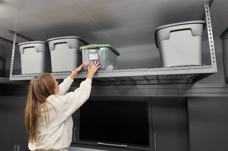 Post-holiday garage organization -  Garage Living