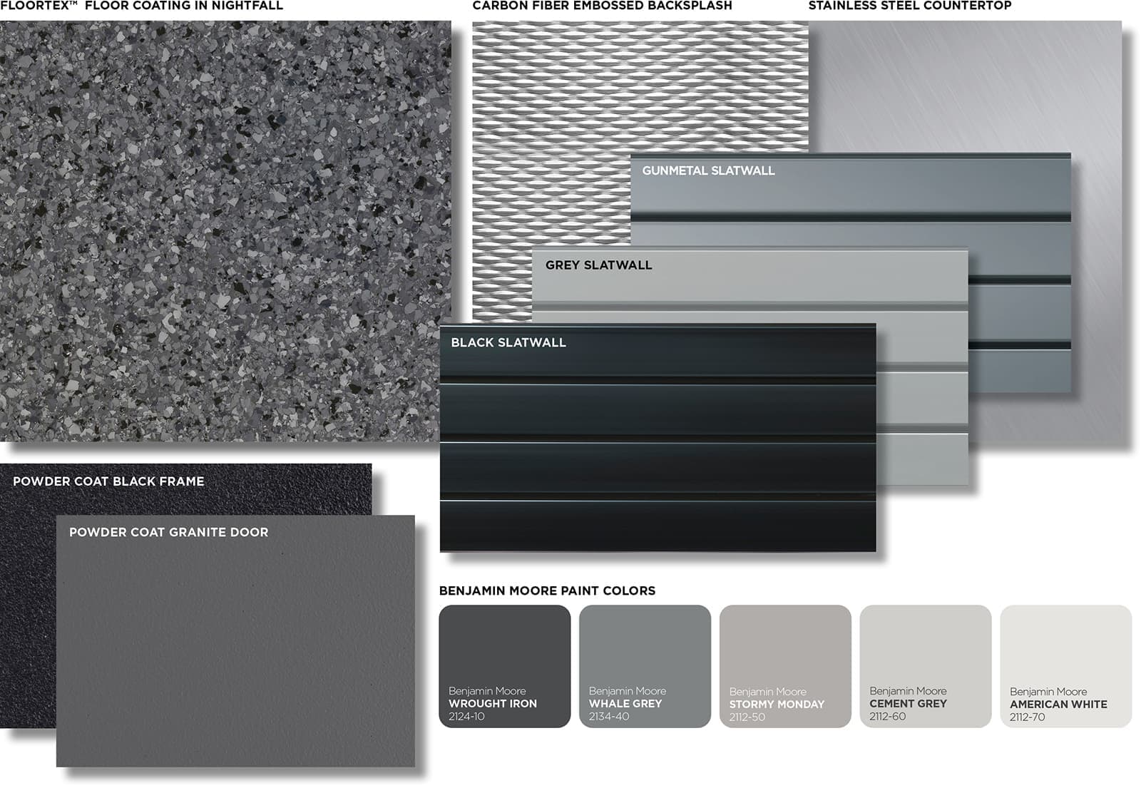 Carbon Designer Series palette by Garage Living