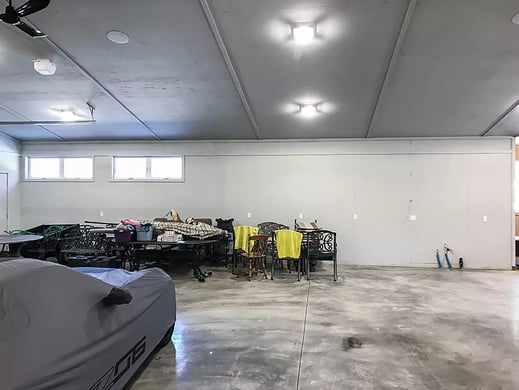 Garage Makeover before by Garage Living