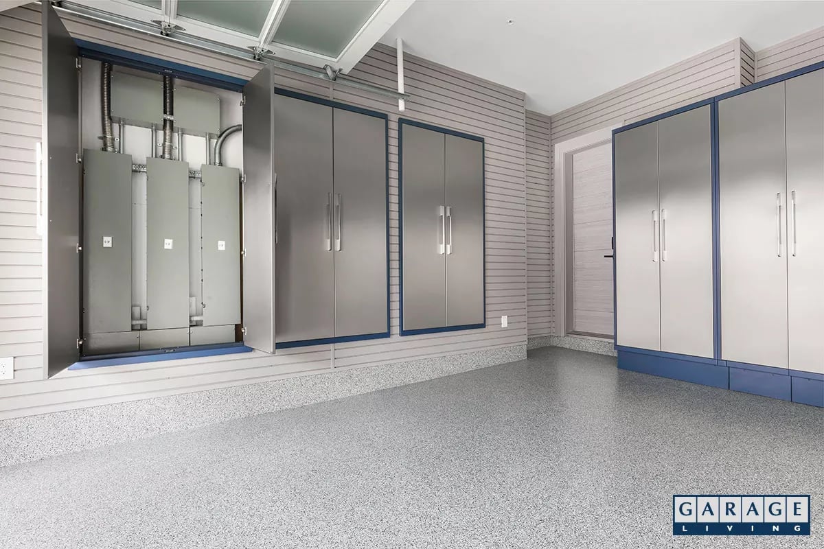 Harbor Blue Unique Cabinet System - Garage Living