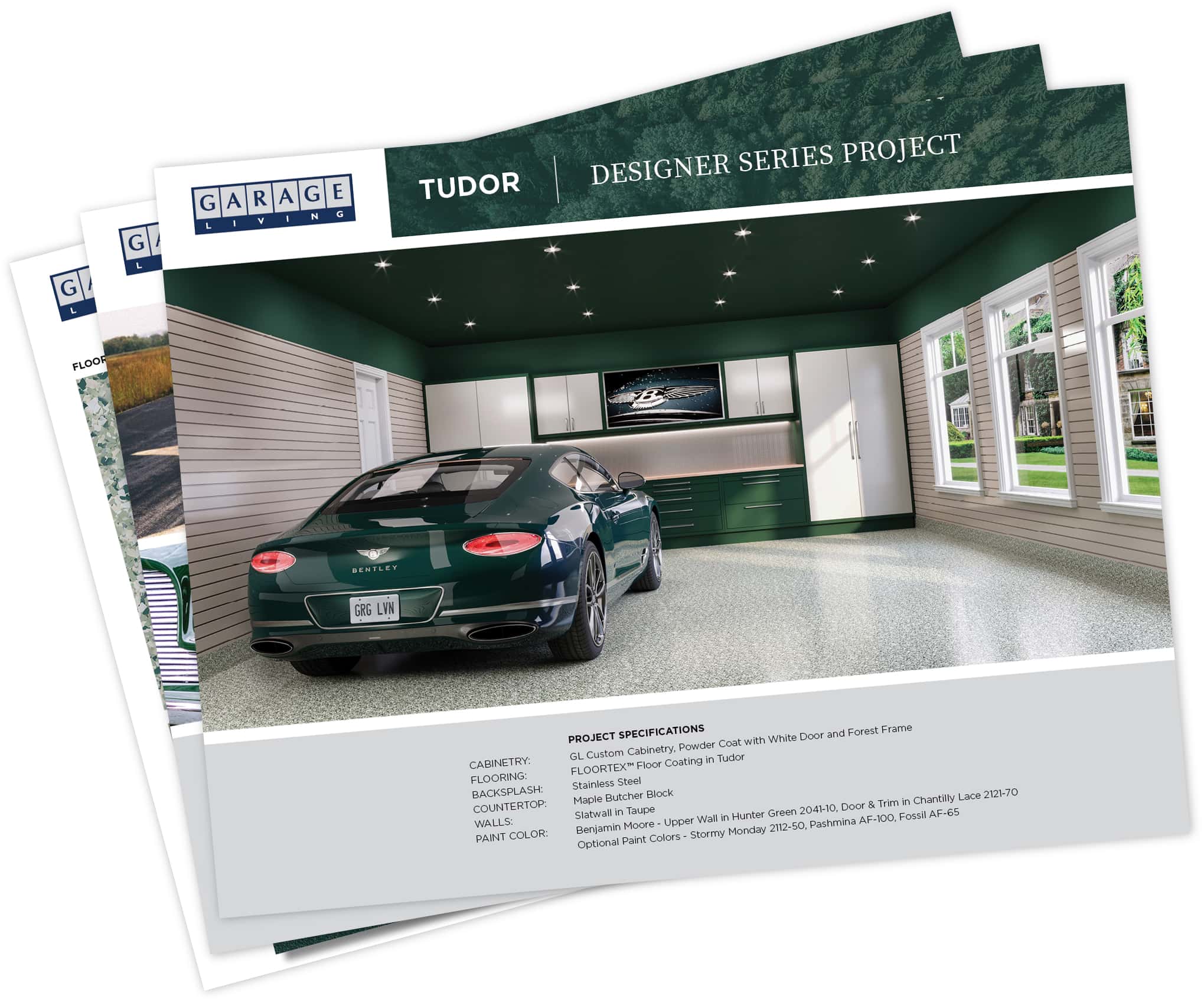 Tudor Designer Series brochure download by Garage Living
