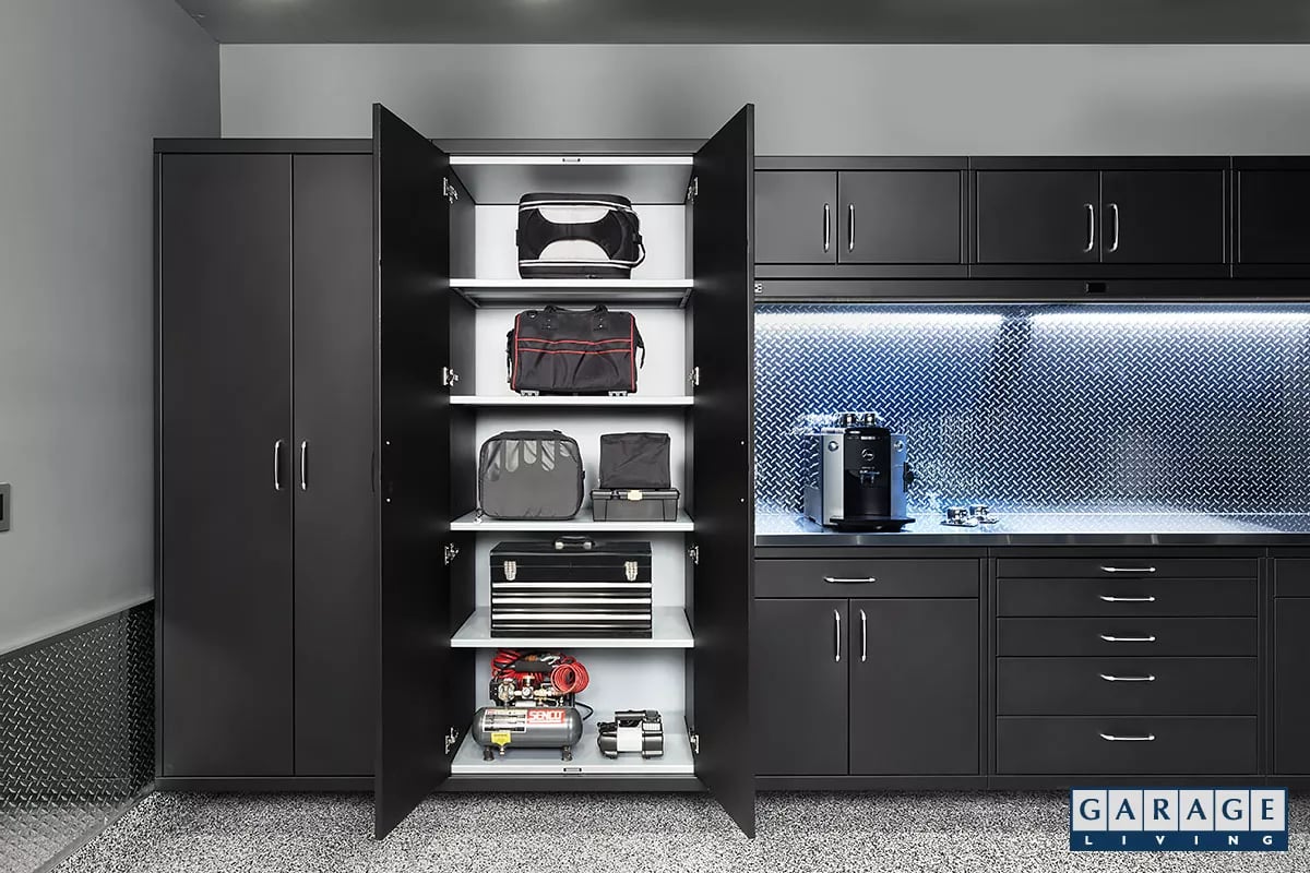 Garage Living large storage lockers